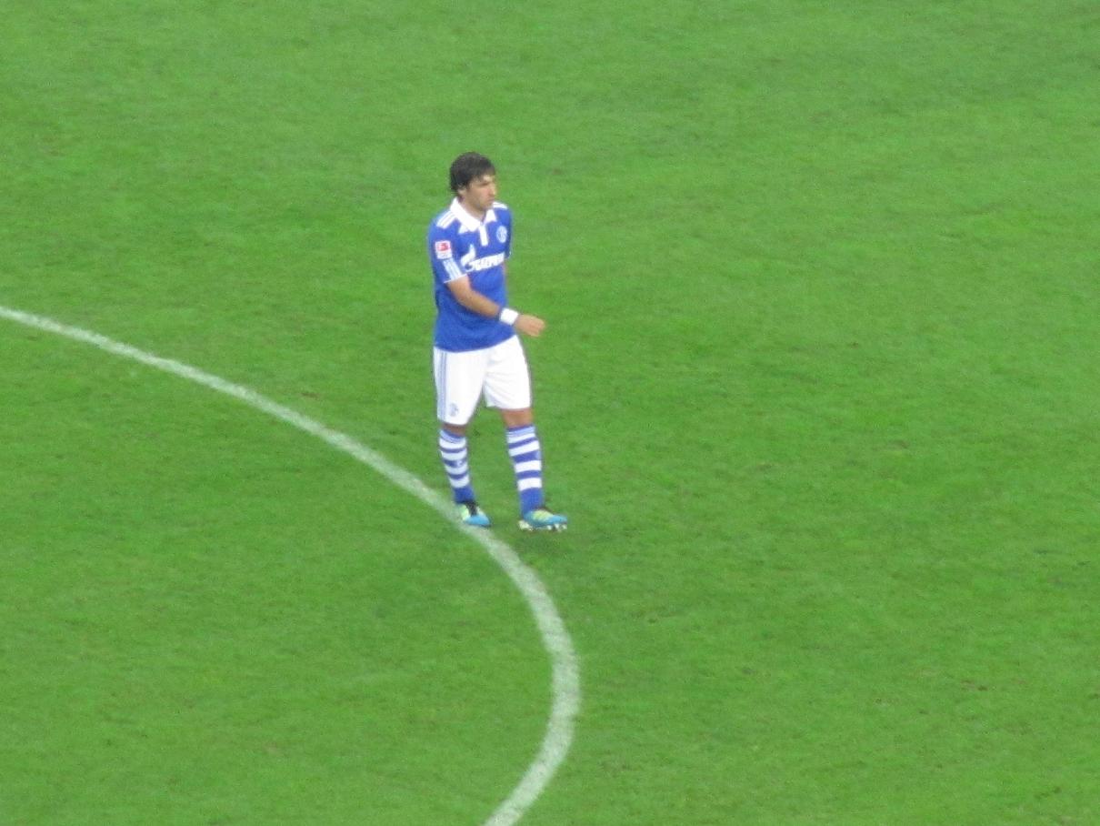 Raul auf Schalke