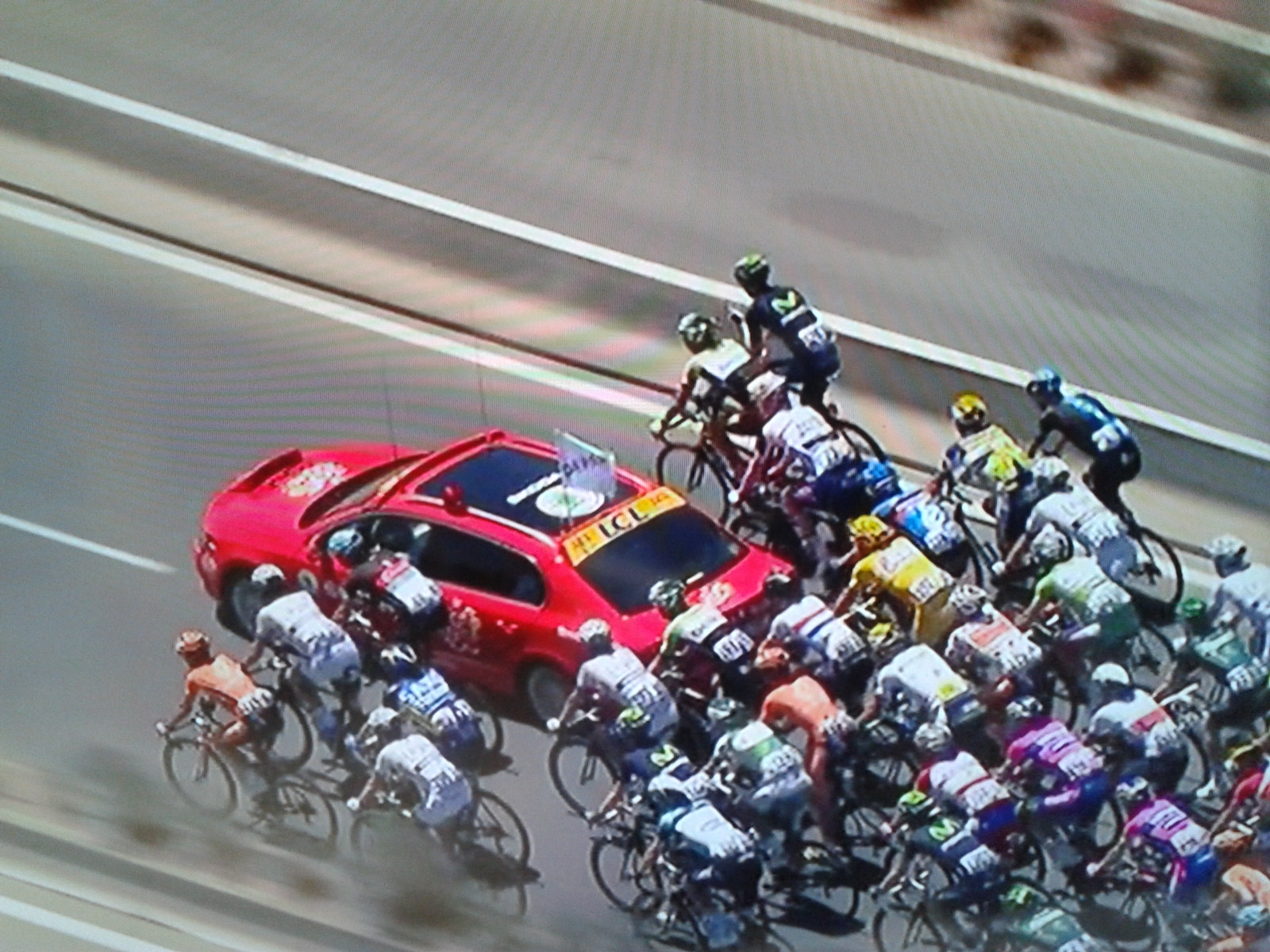 Peloton der Tour de France